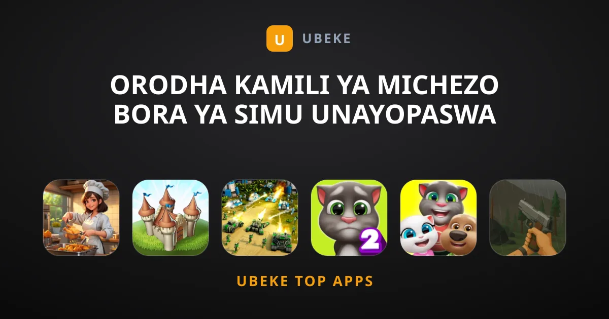 Orodha Kamili ya Michezo Bora ya Simu Unayopaswa Kuwa Nayo